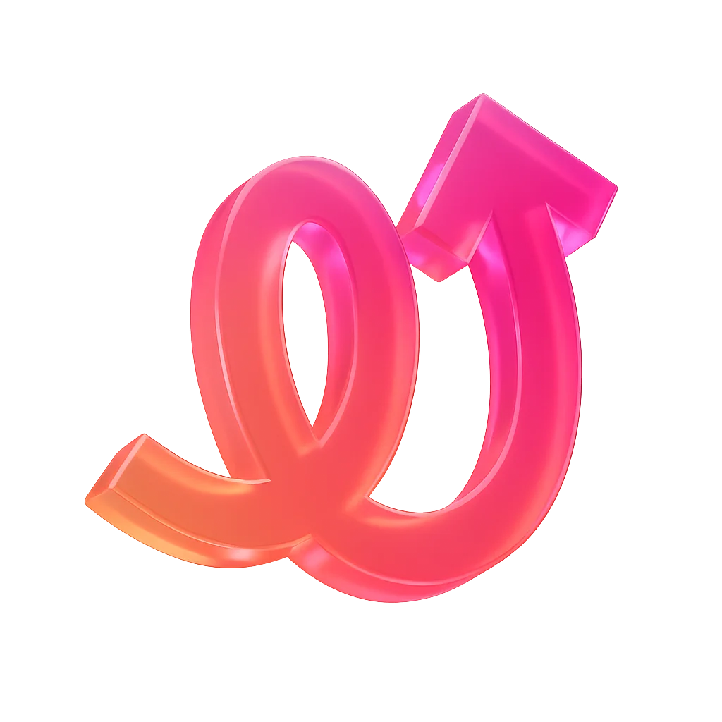HealthUp 3D Logo